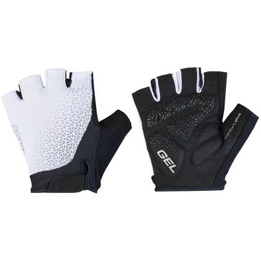 ZIENER CADJA Women's Short Finger Gloves White/Black 2023 0